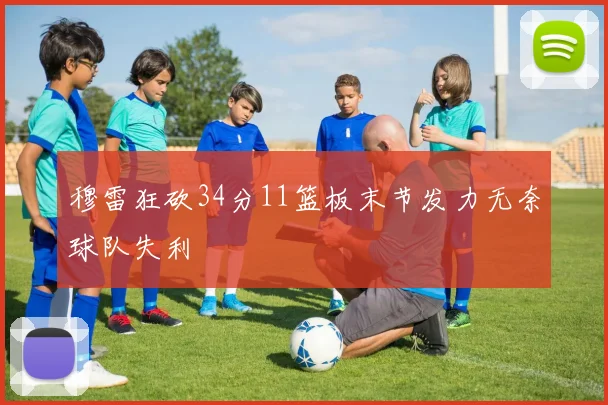 穆雷狂砍34分11篮板末节发力无奈球队失利